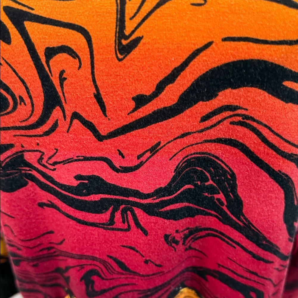 LuLaRoe Vibrant Swirl Hoodie - Picture 3 of 7
